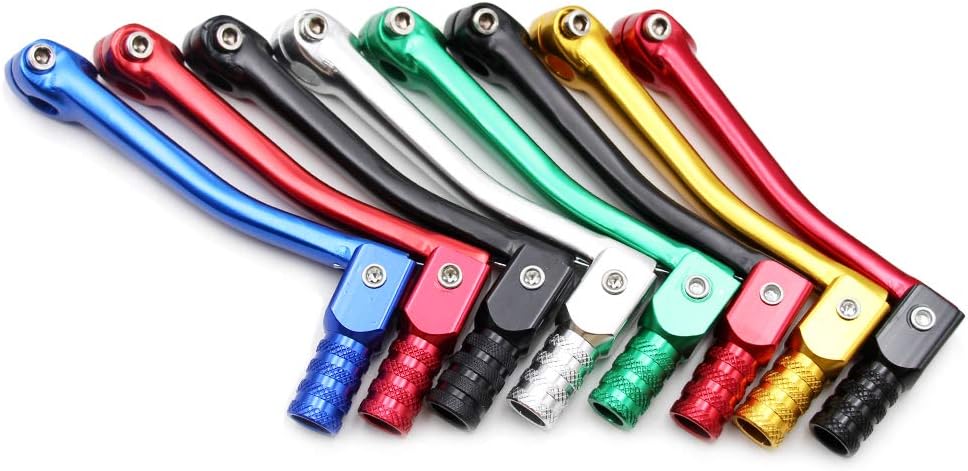 Motorcycle Hand Gear Lever Shifter Handle for 110cc 125cc 135cc 150cc 200cc 252cc Quad Dirt Bike ATV Buggy, Red: Home Improvement