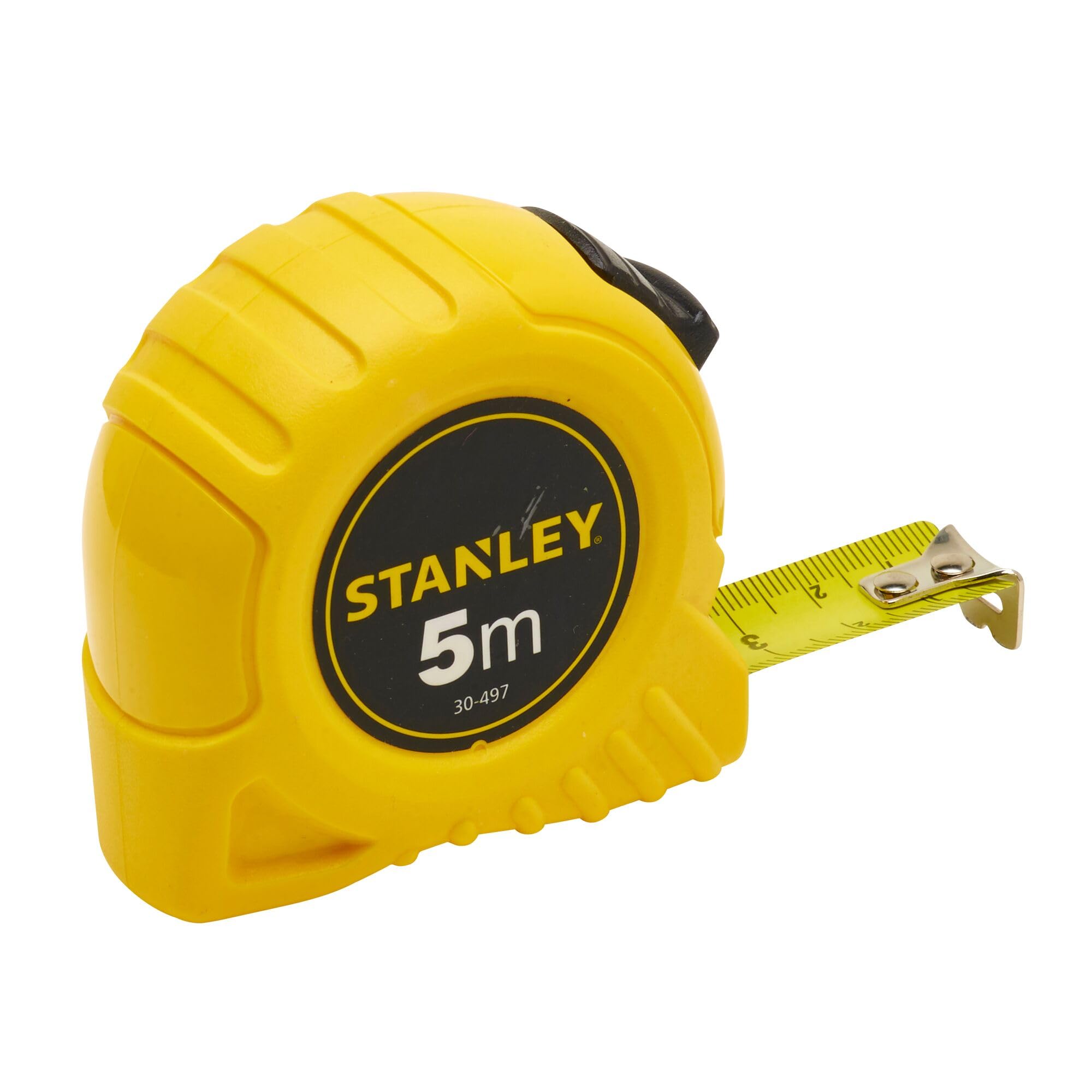 Stanley 1-30-497 Tape Measure, Yellow/Black, 5 m/19 mm