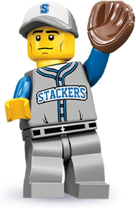 lego baseball minifigures