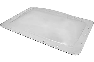 Quick Products QP-RVSC Premium Heavy-Duty RV Skylight - 14" x 22" x 4", Clear