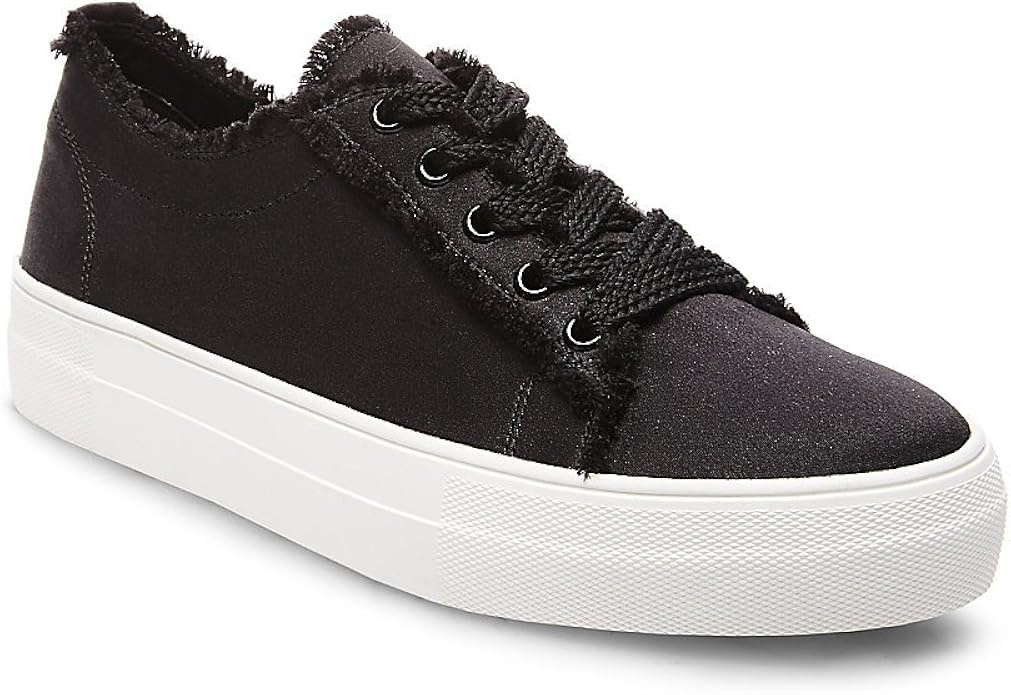 steve madden womens black sneakers