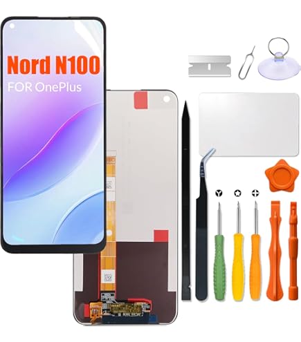 LCD Screen Replacement For Oneplus Nord N100 BE2013 BE2015 BE2011 6.52'' For 1 Display Panel Assembly LCD Touch Screen Digitizer With Tools