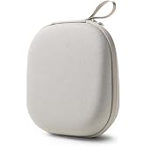 soundcore by Anker Headphones Case for Over-Ear Headphones, White | Anti-Scratch, Water and Dust Resistant, Impact-Resistant, Pocket for Cables, Detachable Tray, Sturdy Strap