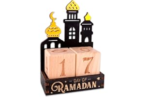 Ramadan Advent Calendar Ramadan Calendar Eid Decorations for Home, 30 Days Countdown Calendar, 2026 Mubarak Decorations, Deco