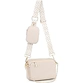 UTO Small Crossbody Bags for Women 3 in 1 Trendy Belt Purse Fashion Designer Mini Cute Sling Fanny Chest Pack