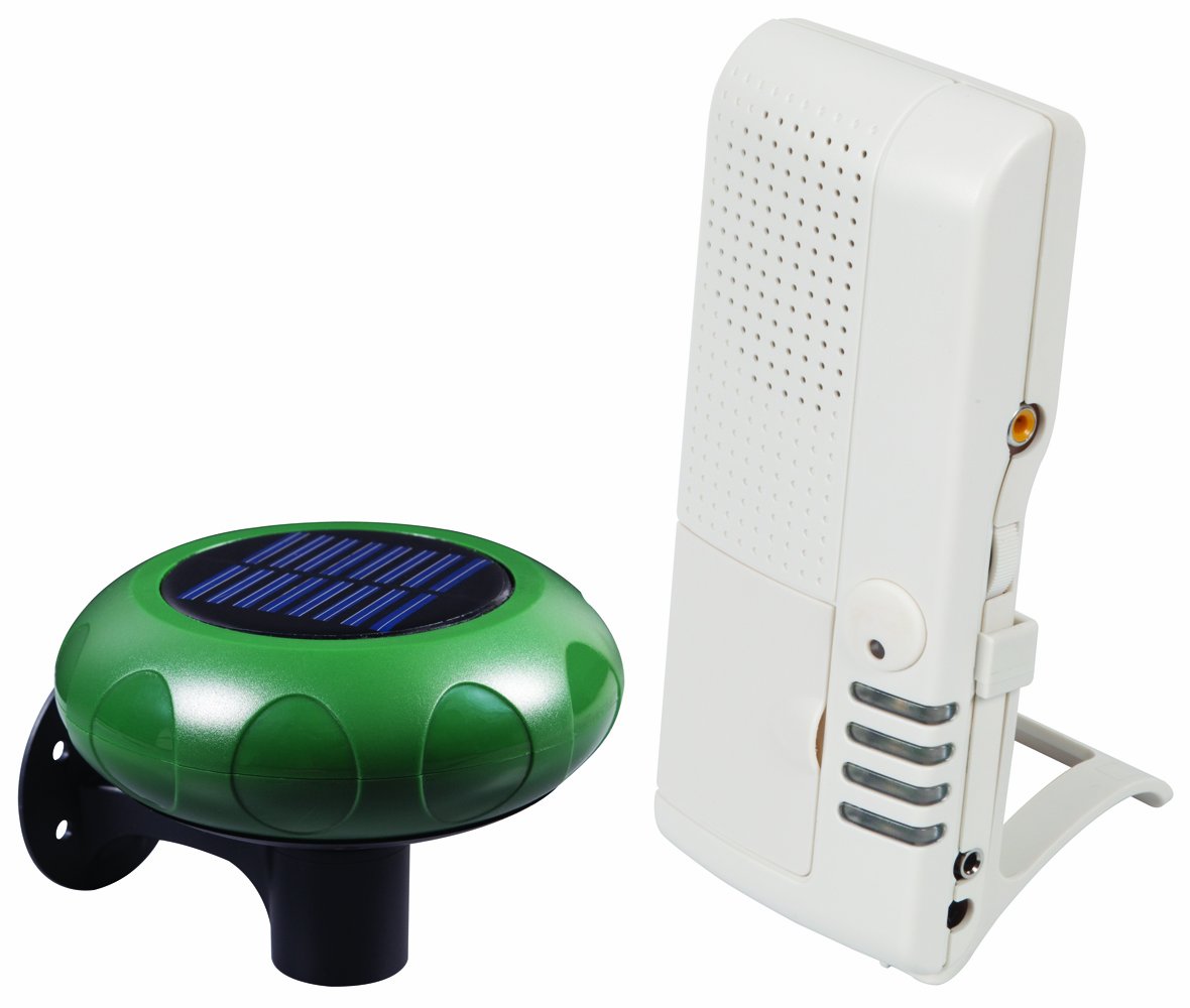 Safety Technology International, Inc.STI-V34100 Wireless Solar Powered Driveway Monitor withVoice Receiver