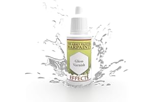 The Army Painter Gloss Varnish - Non-Toxic Water Based Acrylic Varnish - Sealer for Tabletop Roleplaying, Boardgames, and Wargames Miniature Model Painting - 18ml