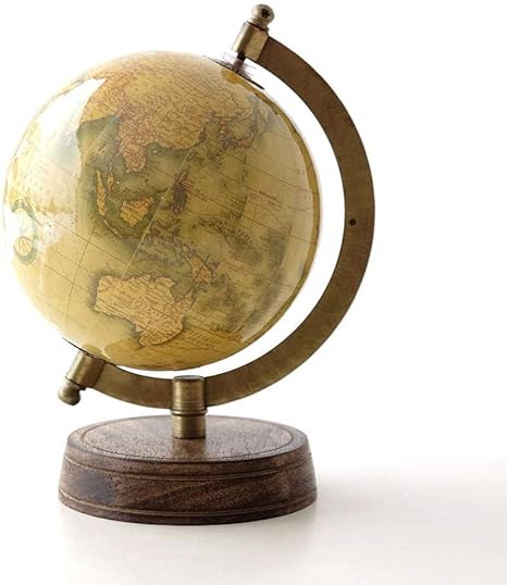 Amazon Co Jp 地球儀 オブジェ アンティーク おしゃれ かっこいい レトロ ヴィンテージ インテリア シック クラシック レトロな地球儀 B ホーム キッチン