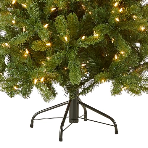 National Tree Company PreLit 'Feel Real' Artificial Full Downswept