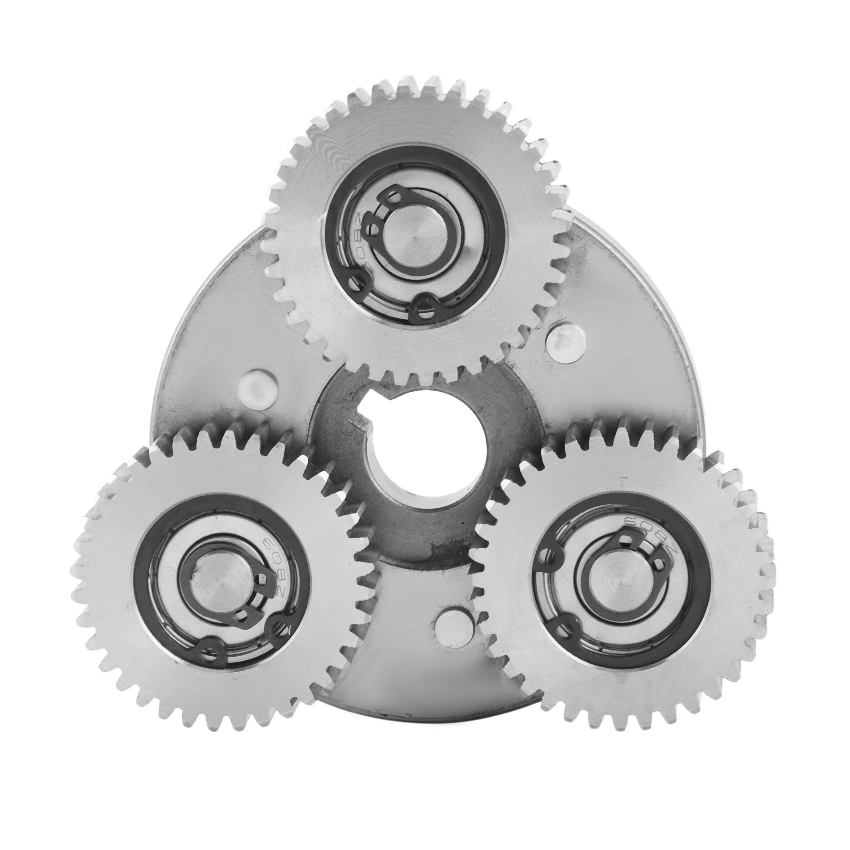 Eleqldwen 36T 38mm Planetary Gear with Clutch for Motor Electric Bike E-Bike Steel Gear Ebike Parts