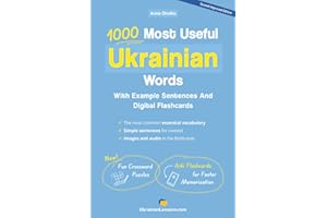 1000 Most Useful Ukrainian Words: With Example Sentences And Digital Flashcards