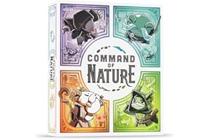 Unstable Games - Command of Nature Base Game - from The Creators of Unstable Unicorns - A Competitive Strategic Deck-Building Card Game for Kids, Teens, Adults