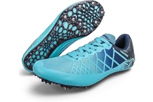 Ifrich Mens Womens Boys Girls Spikes Athletics Racing Running Shoes Track and Field Sneaker …