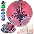 The Steampunk Whirling Wonder Fidget-Gear Ball 3D Printed Gear Ball Spin Ball OR Cube Fidget Toy - Perfect for Stress and Anxiety Relaxin Desk Toy (C)