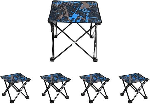 camping stool table