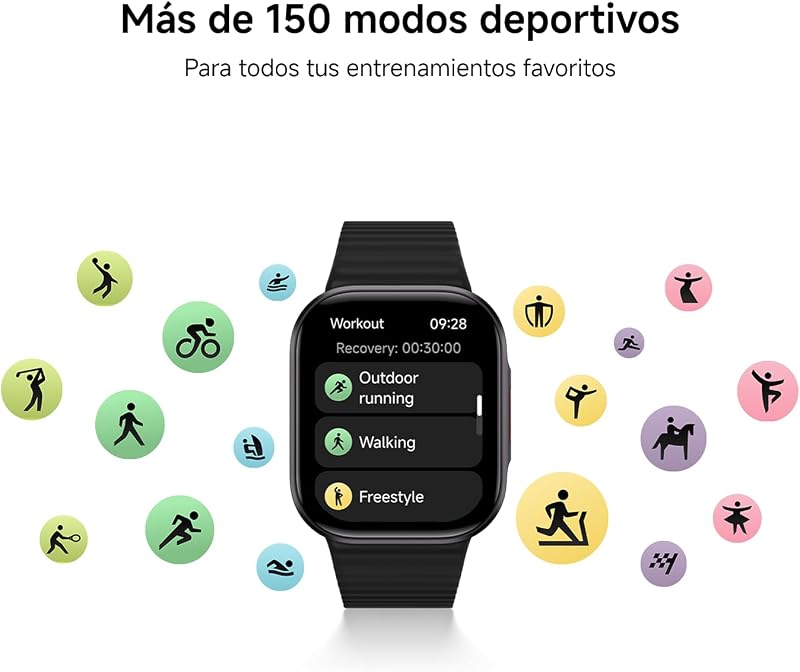 Redmi Watch 6 Lite, até 18 dias de autonomia, Cinzento Aço