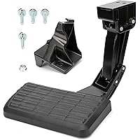 FOMIUZY Rear Bedstep Retractable Bumper Truck Tailgate Step Compatible with Toyota Tundra 2022 2023 2024 2025 Replaces PTS30-