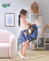 Naturally KIDS Teddy Bear Stuffed Animal Backpack for Kids Girls Boys view 8