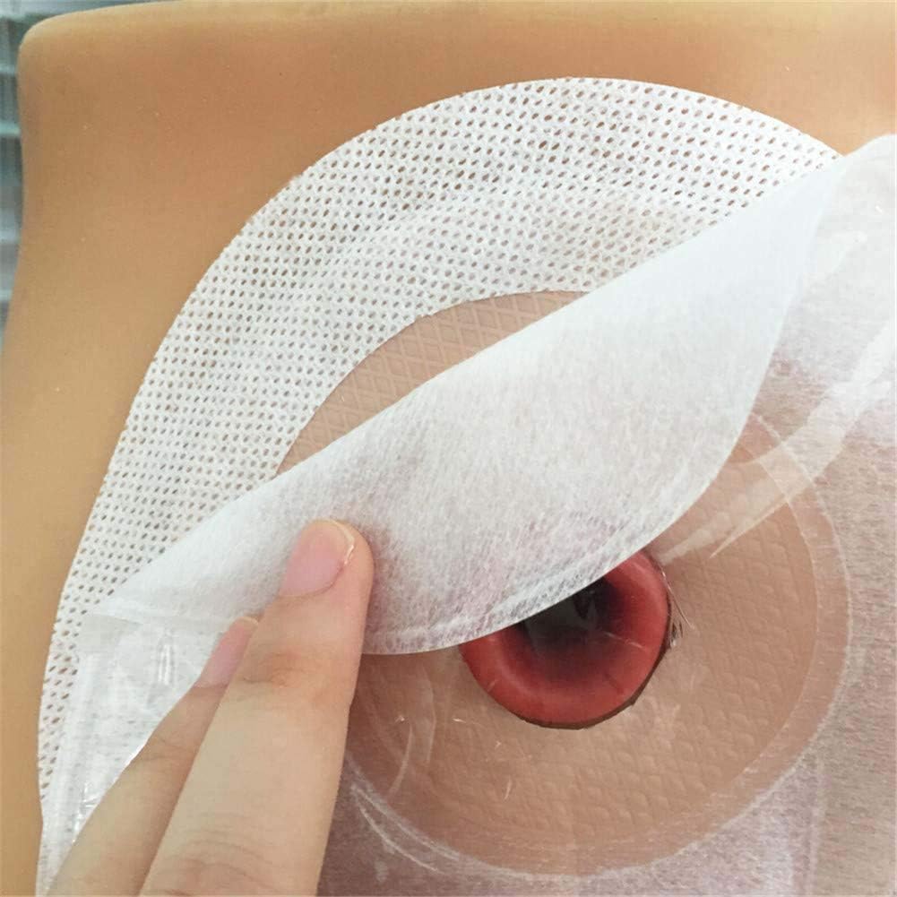 Hydrocolloid Skin Barrier Strips, Ostomy Pressure Sensitive Tape, Ostomy Care Products, Stoma Anti-Leak Appendage, 20 Count,Hydrocolloidtape: Health & Personal Care