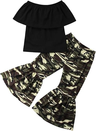 baby girl camo leggings