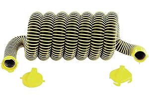 BEIMOLA 20 FT RV Sewer Hose with Swivel Fitting, Upgrade TPE Technology for Superior Abrasion & Crush Resistance, Heavy-Duty Camper Drain Hose Extension Kit