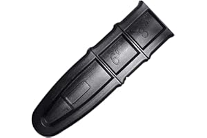 KRYTJACZ 6 8 10 Inch Chainsaw Bar Cover, Heavy Duty Plastic Scabbard, Universal Fit Electric Chainsaw Blade Guard, Protective