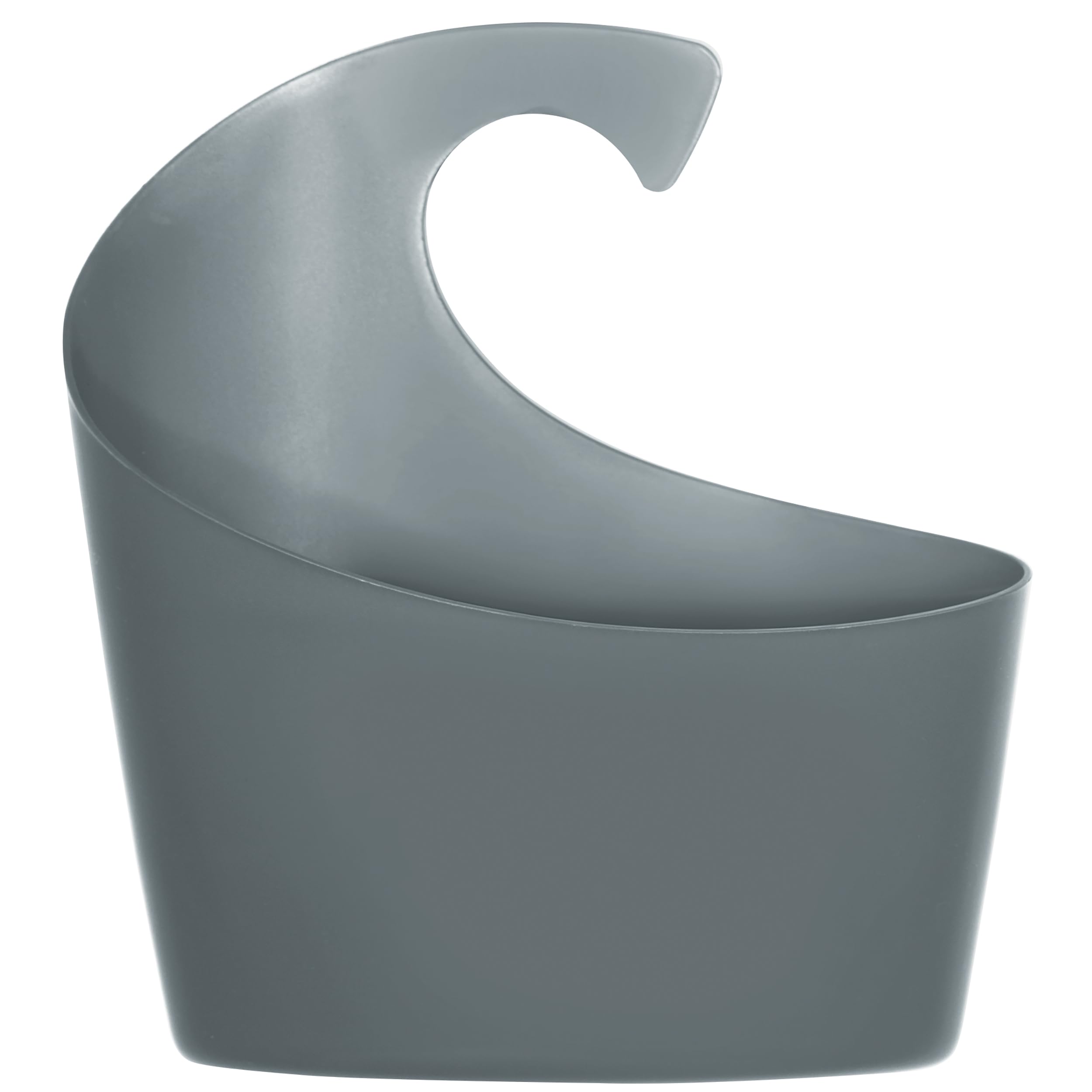 Spirella Sydney Wall Basket Collection Medium 25 x 22.5 x 8.5 cm, Polypropylene, Grey