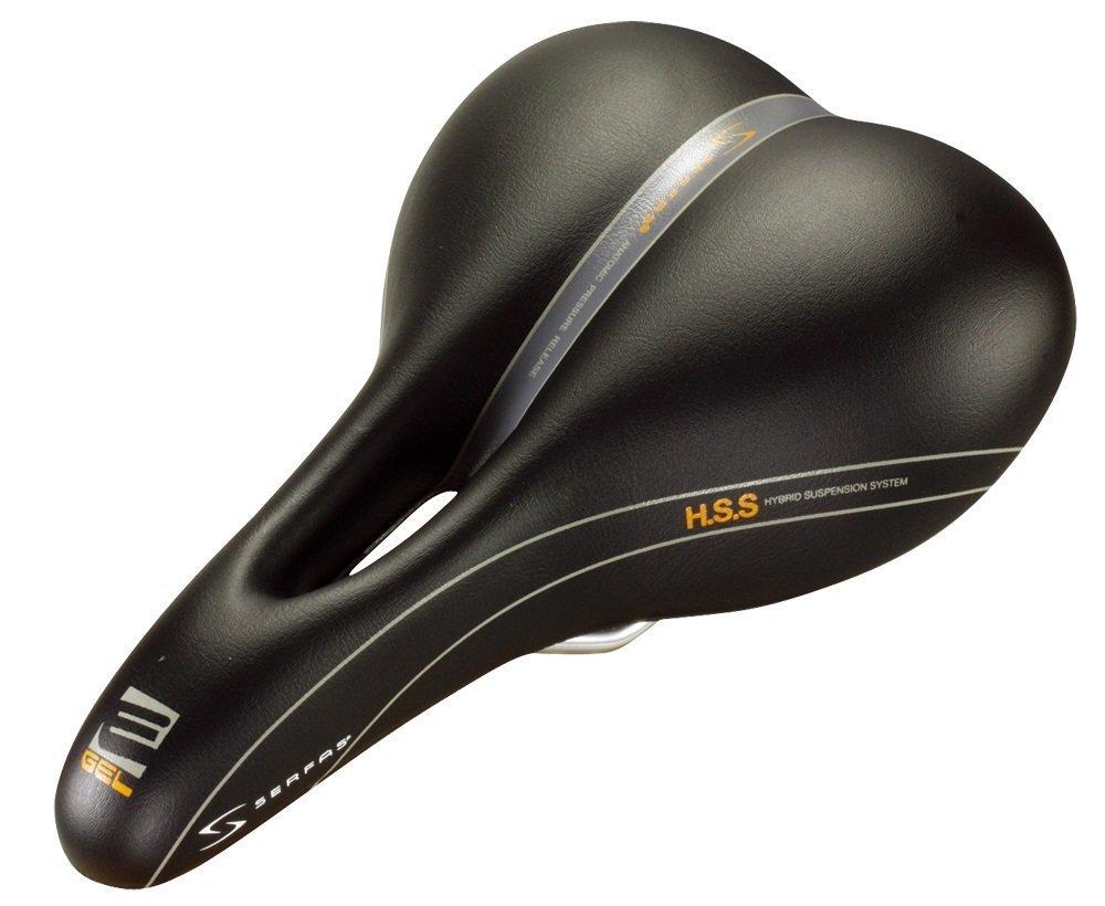 Serfas EGel Hybrid Bicycle Saddle With Cut Out Free Shipping eBay