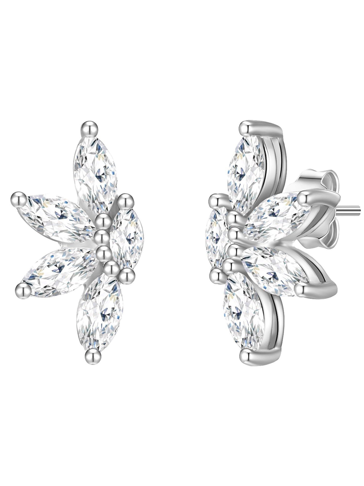 Glanzstücke München Female 925/- Sterling Silver Zirconia Stud earring
