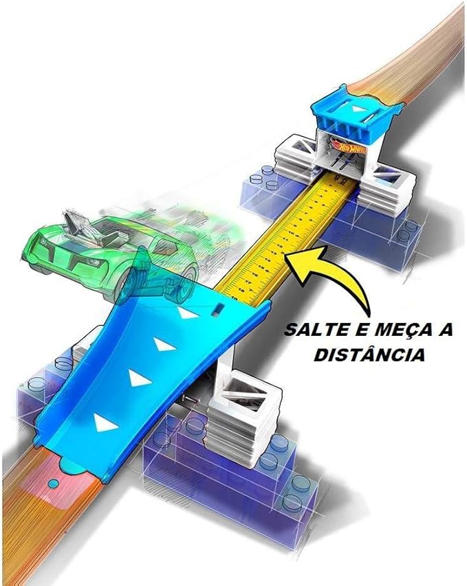 Hot Wheels Track Builder Accessory - Jump it! by Hot Wheels: Amazon.es: Juguetes y juegos