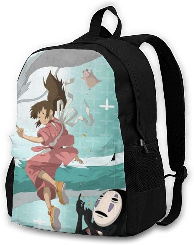 Amazon Spirited Away Backpack Laptop College Backpack Fashion 