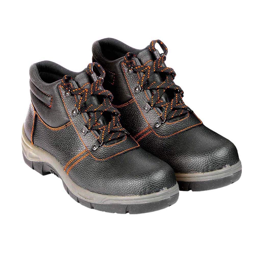 Reis BROPTIREIS39 Occupational Shoes, Black-Grey-Orange, 39 Size