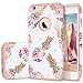 Fingic for iPhone 6S Plus Case,iPhone 6 Plus Case Pineapple,Ultra Slim Floral Pineapple Case Hard PC Soft Rubber Anti-Scratch Protective Case Cover for iPhone 6 /6s Plus(5.5