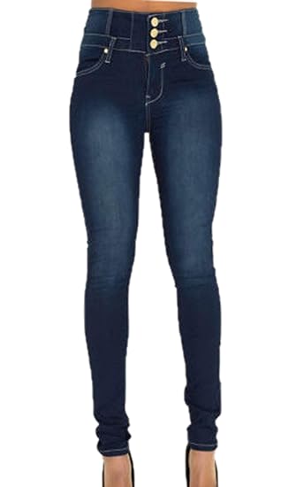 Moceal Jeans Damen Jeanshosen Röhrenjeans Skinny Slim Fit Stretch Stylische Boyfriend Jeans Zerrissene Destroyed Jeans Hose m