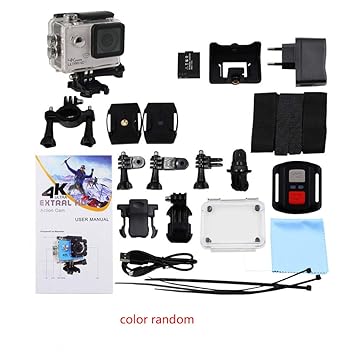 UHAoo Color Aleatorio 4K Ultra 2inch Cámara HD 1080P Acción ...