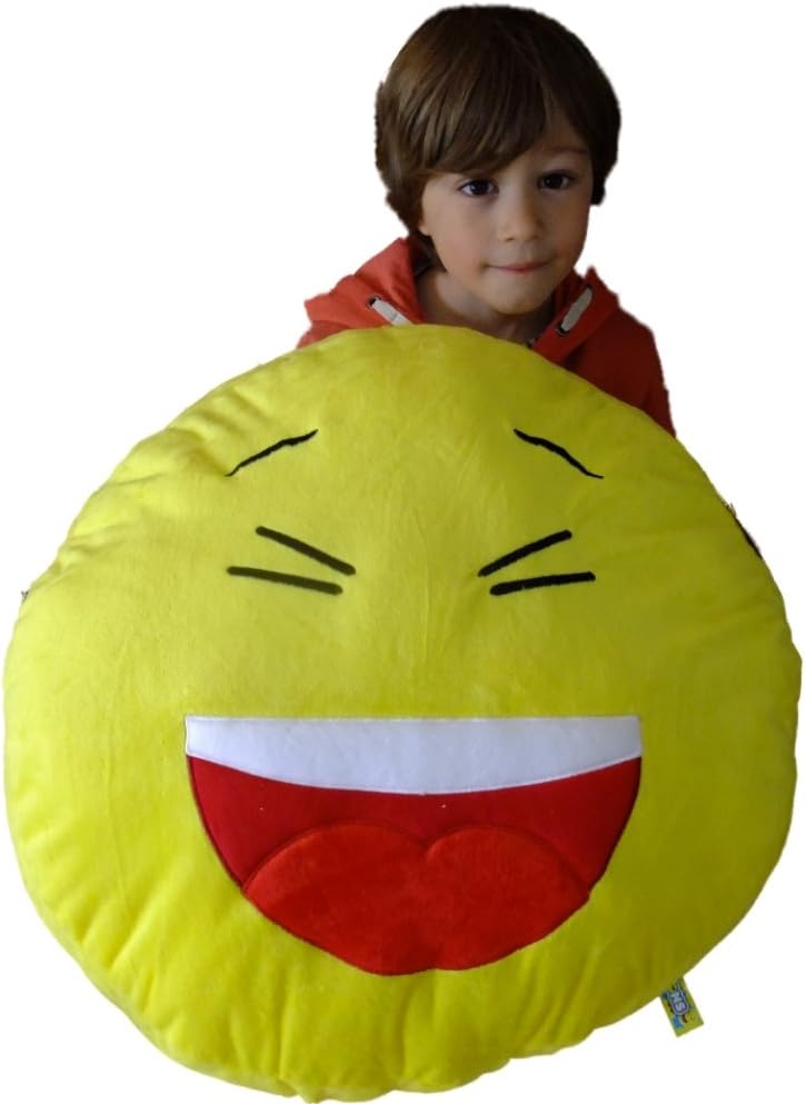 ICONS Huge Giant Massive Smile Grin LOL Emoticon Cushion Pillow 50cm 20" …