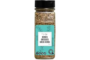 A Spice Affair’s Greek Herbs | Mediterranean Herb Blend to Bring Out Natural Flavours in Your Dishes | Giftable, No MSG, Non‑