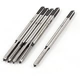 uxcell 2mm Cutting Diameter 3 Flutes HSS Straight Screw Thread Tap 5 Pcs