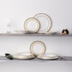 Noritake Trefolio Gold 12-Piece Dinnerware
