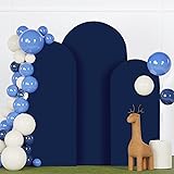 FANPROMS Wedding Arch Cover 7.2FT 6.6FT 6FT Navy