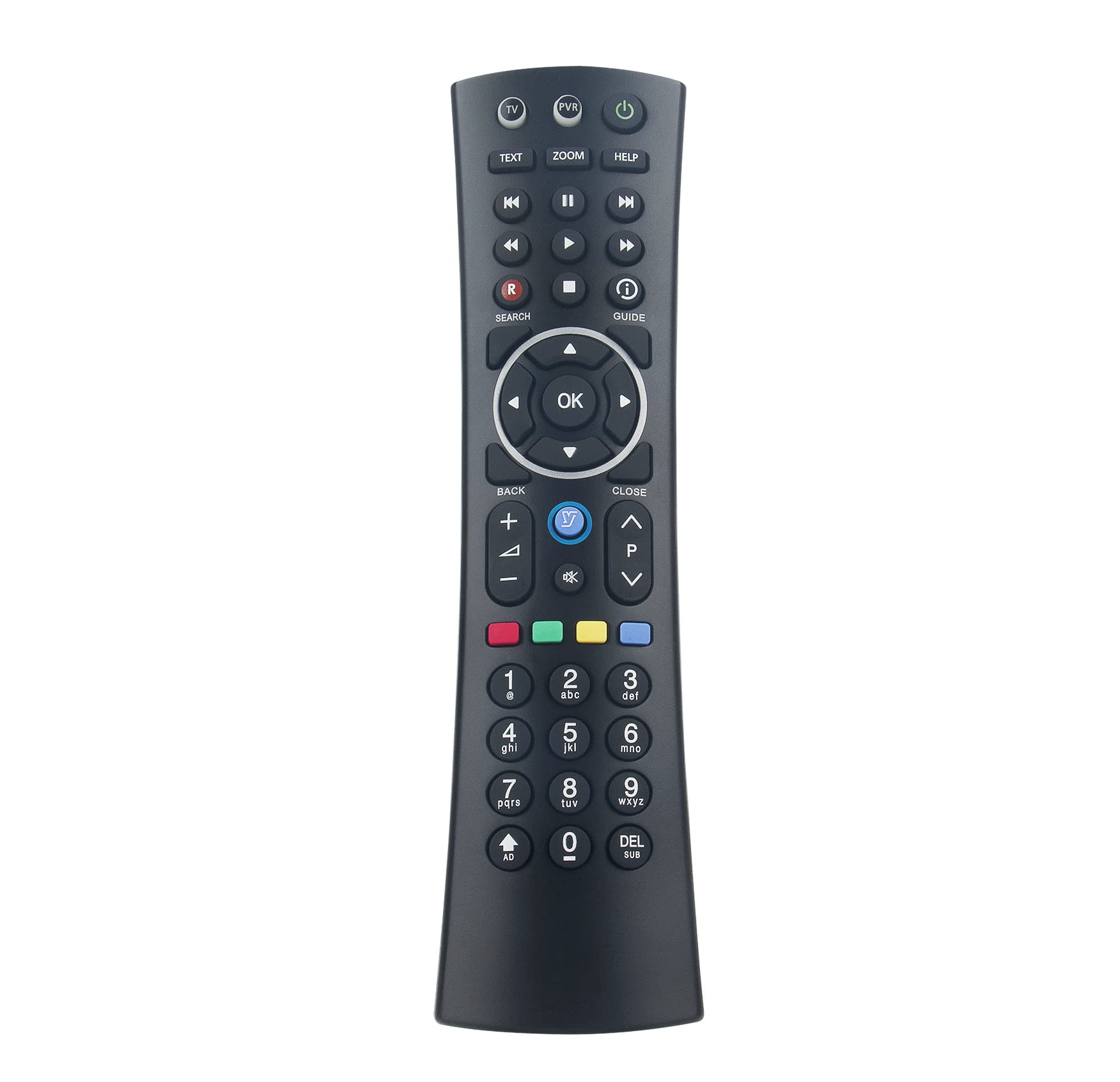 AULCMEET RM-I03U Replacement Remote Control Compatible with Humax Youview HD TV Recorder DTR-T2000 DTR-T1000 DTR-T1010