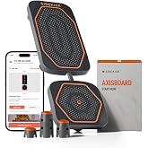 SIDEKICK | AxisBoard Balance Board for Foot &amp; Ankle Rehab | PT Training System with Exercise Programs for Plantar Fasciitis, Achilles Pain &amp; Ankle Sprains | Sidekick App + Guide Included