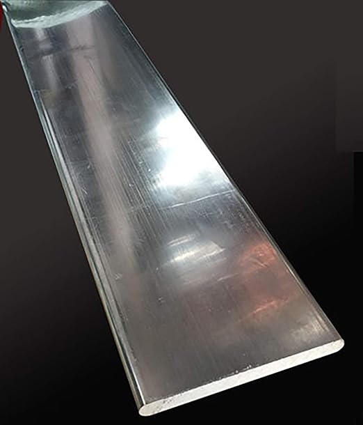 Mssoomm Tin Copper Buss Bar 2mm x 15mm x 1000mm, C110 Round