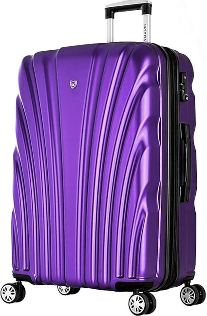 olympia purple luggage