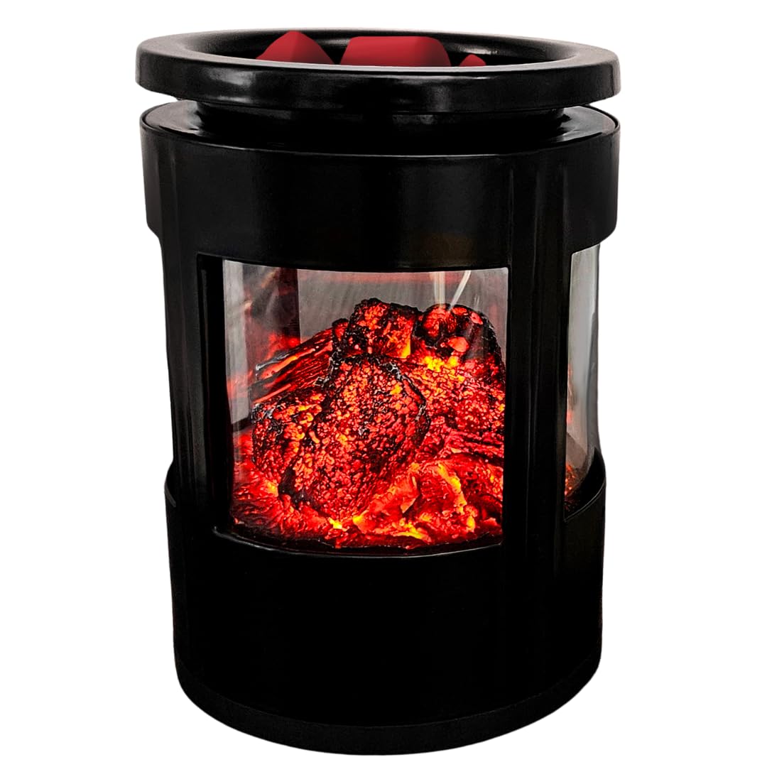 Cello Flickering Embers Electric Wax Burner. Wax Melt & Oil Burner. Wax Warmer, Aesthetic Room Decor & New Home Gifts. Electric Wax Melt Burners UK - Oil Burners For Essential Oils & Wax Melts.
