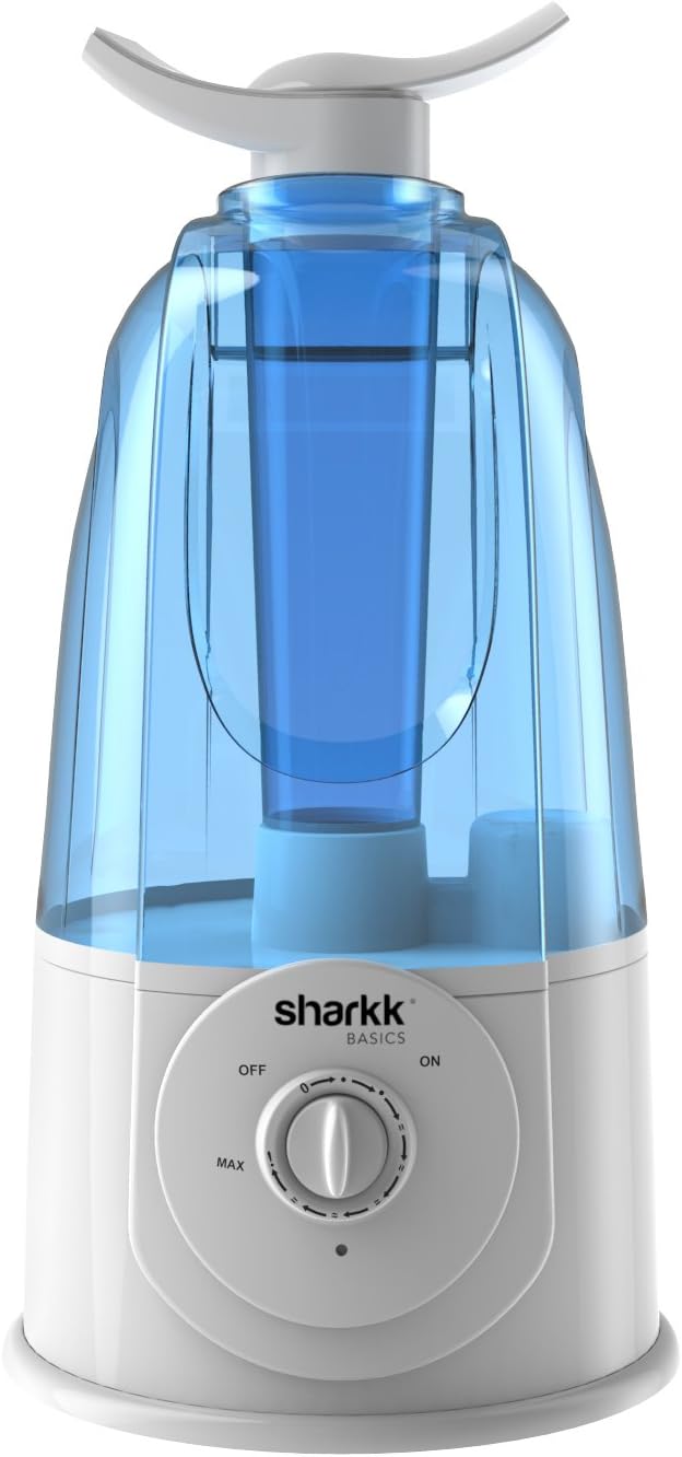 Sharkk Basics Humidifier with 3 Liter Filter Free Tank Cool Mist Air