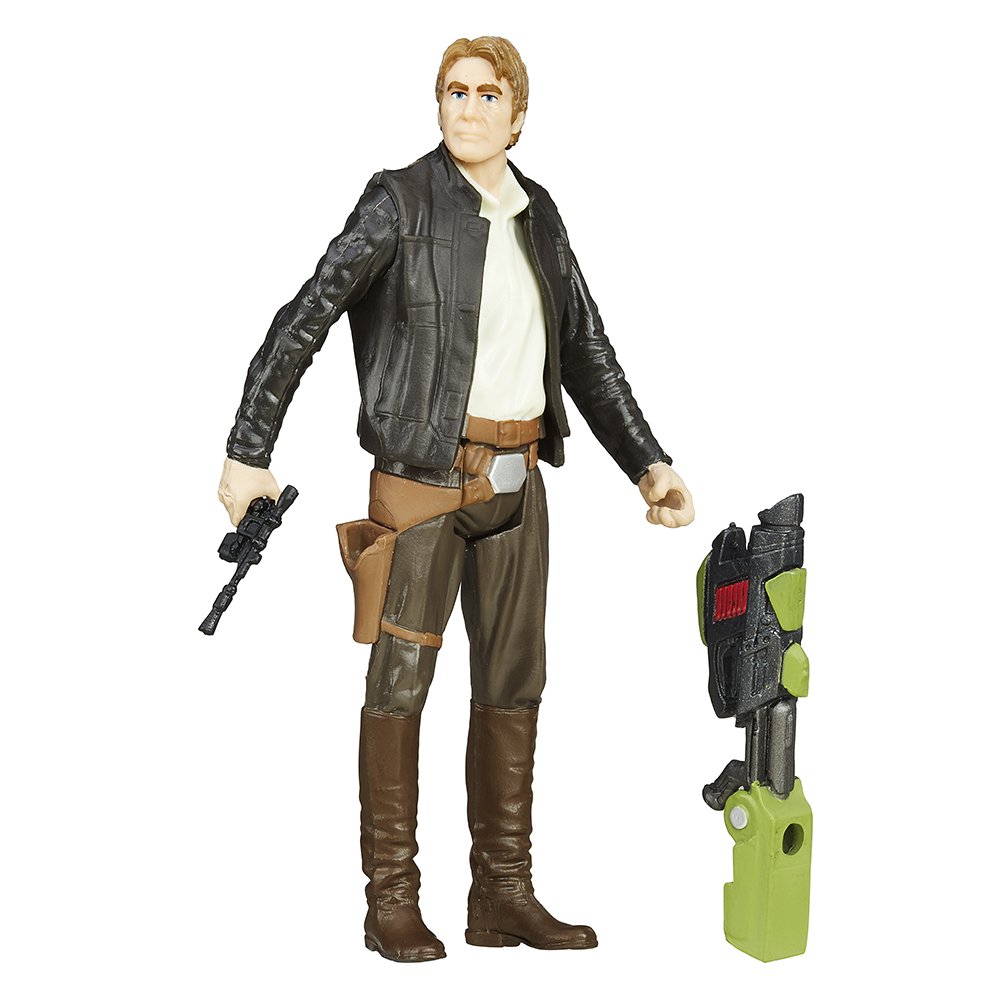 Star Wars B5666ES00 The Force Awakens Jungle Mission Han Solo Action Figure