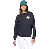 GAP womens V-logo Oversized Crew