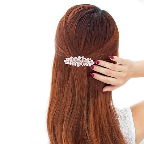 Amazon Co Jp ヘッドドレス ウェディング 髪留め 人気 クリップ 髪