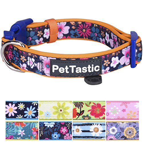 Best Adjustable Medium Dog Collar Pettastic Durable Soft Heavy